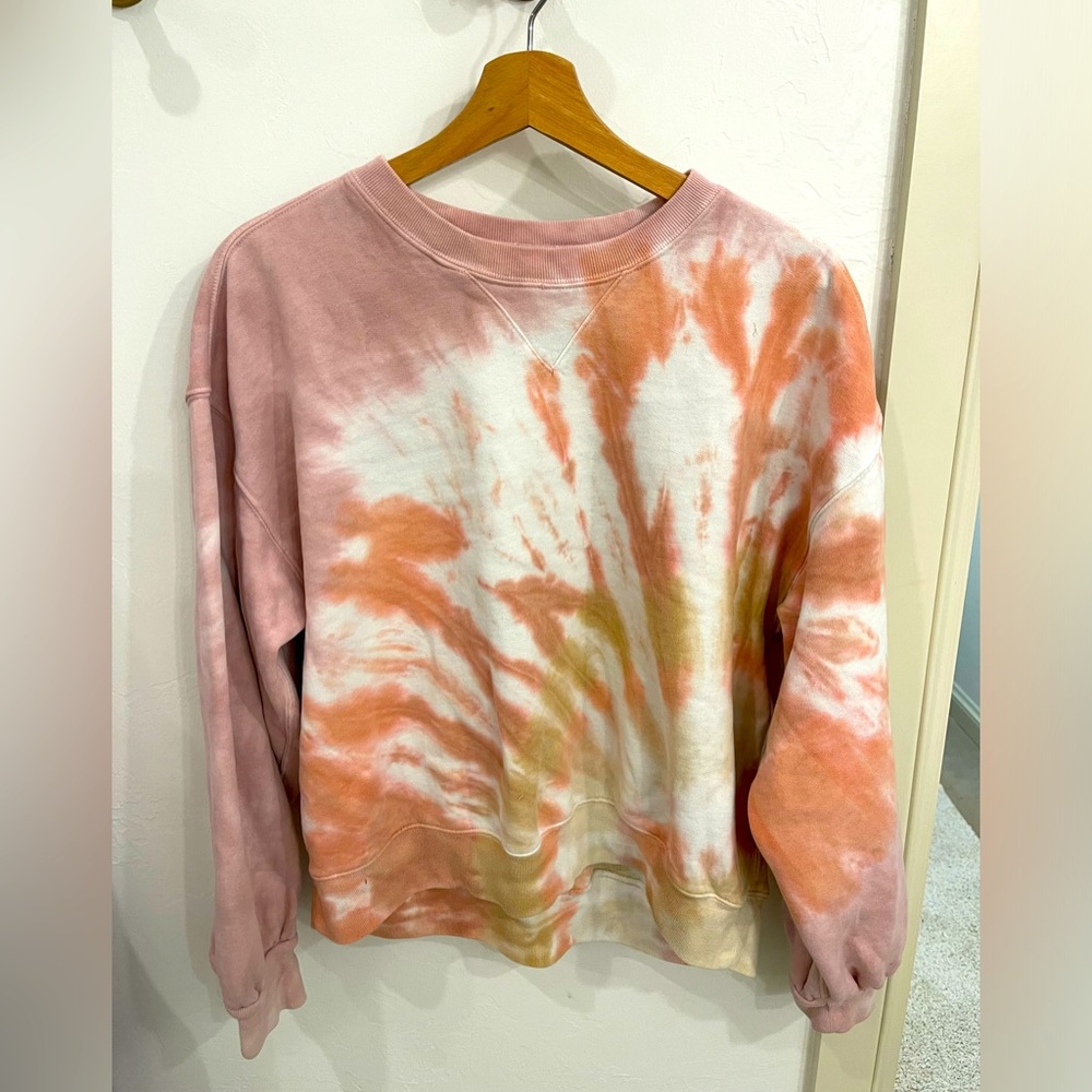 Abercrombie and Fitch tie dye sweatshirt